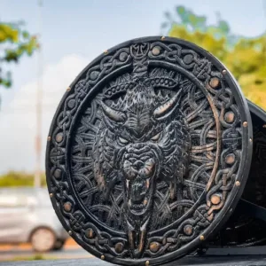 Norse Wolf Shield