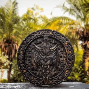 Norse Wolf Shield