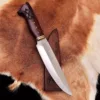 Medieval Norse Viking wolf knife
