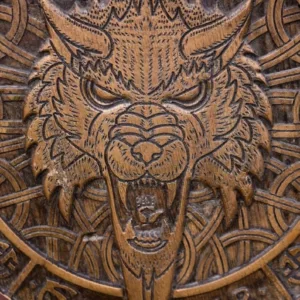 Carved Medieval Shield