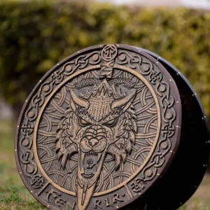 Carved Medieval Shield