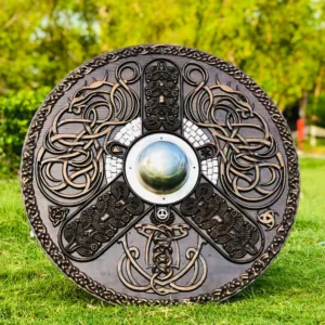 Hand-Carved Shield