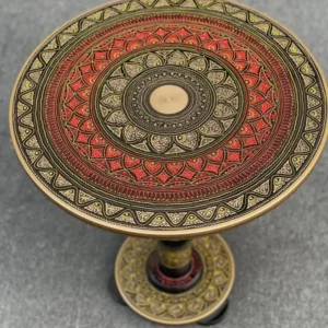 Handpainted Round Table