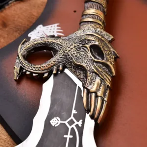 Kratos twin blades metal replica