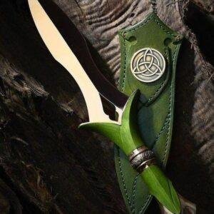 Handmade Celtic knot hunting knife