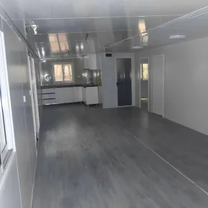 Portable Prefabricated Tiny Home to live in 13x20ft, Mobile Expandable Plastic Prefab House including toilet & shower inside for living, and used for Booth, Office, Guard House, Shop, Villa, Warehouse