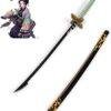 Katana Demon Slayer Cosplay Kochou Shinobu Samurai Sword 104cm Japanese Saber Anime Anime Sword Ninja for Anime Fans Halloween Props Birthday Gift