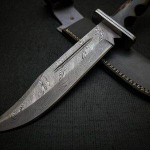 Scream Replica Knife | Damascus Steel Buck Knife Gift