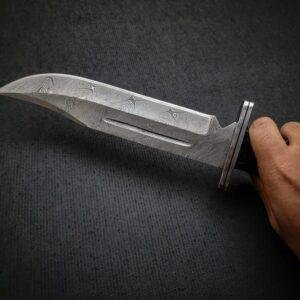Scream Replica Knife | Damascus Steel Buck Knife Gift