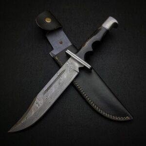 Scream Replica Knife | Damascus Steel Buck Knife Gift