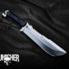 Punisher replica knife with leather sheath