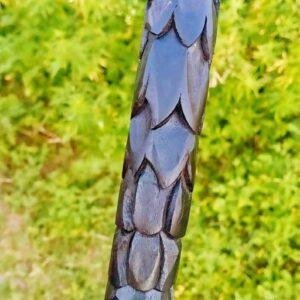 Custom Engraved Viking Axes: Celtic Knotwork Wood Carving Set