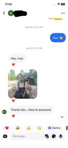 Customer received handmade Viking axe from Orion Krafts